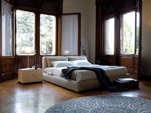 Caresse lit, Lit double rembourr, pour les chambres modernes ou  l'htel