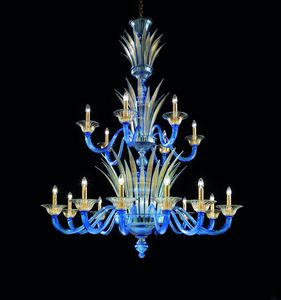 Art. LP 80060, Lustre en verre de Murano