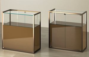 TMetal TM/95BM, Meuble vitrine pour magasin