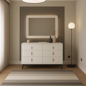 Art. 3001, Commode cannel�e, avec style contemporain
