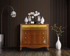 Harmony commode, Commode avec tiroirs avec lumire LED