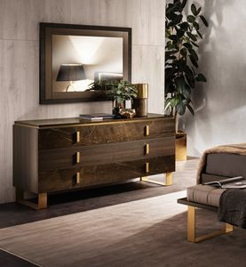 ESSENZA commode, Commode disponible avec 3 ou 6 tiroirs