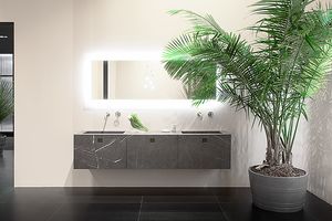 Kube 05, Meuble de salle de bain en marbre vritable