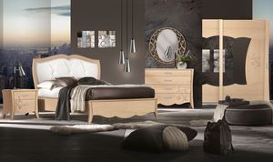 Ginevra2 chambre, Meuble complet pour chambre double