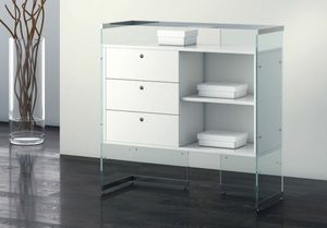 Glassystem COM/GS14, Comptoir avec tiroirs pour boutique