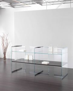 Glassystem COM/GS18, Vitrine pour magasin