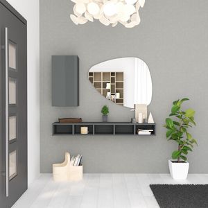 Entrance 07.1, Mobilier d'entr�e indispensable, avec miroir fa�onn�