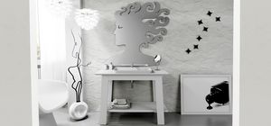 Bath Table 03, Armoire de toilette laque blanche