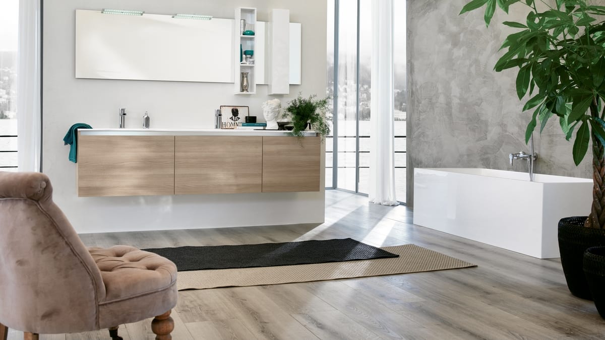 Mobilier complet pour une salle de bain moderne | IDFdesign