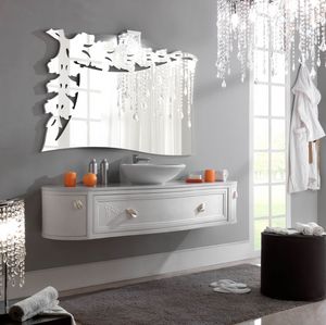 I Sogni Salle de bain Comp. 1, Meubles de salle de bain �l�gants avec base incurv�e