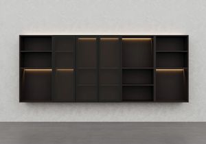 Climb Day 04, Meubles muraux pour salon, avec lumi�res LED