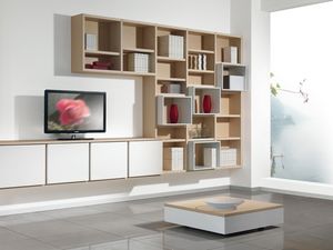 Jour Bibliothque 05, Mobilier personnalisable pour salons et bureaux