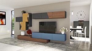 Living 01.1, Meubles de salon color�s