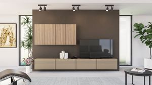 Living 06.1, Mobilier contemporain pour salon, modulable