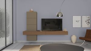 Living 09.1, Composition murale minimale pour le salon