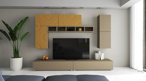 Living 11.1, Mobilier modulable contemporain pour salon