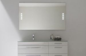 Miroir avec lumire led, Miroir de salle de bain avec lumire led