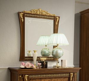 Aida miroir, Miroir de style classique, avec cadre en bois