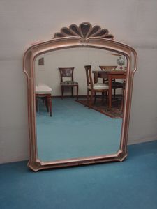 Art. 158, Miroir avec cadre dcor par des artisans