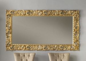 Art. 803, Miroir sculpté, finition dorée