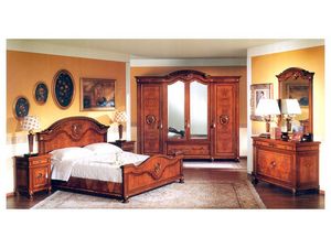 DUCALE DUCSP / Miroir, Miroir pour chambre  coucher, style classique, cadre en bois