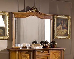 Regency miroir, Miroir de comptoir de style classique