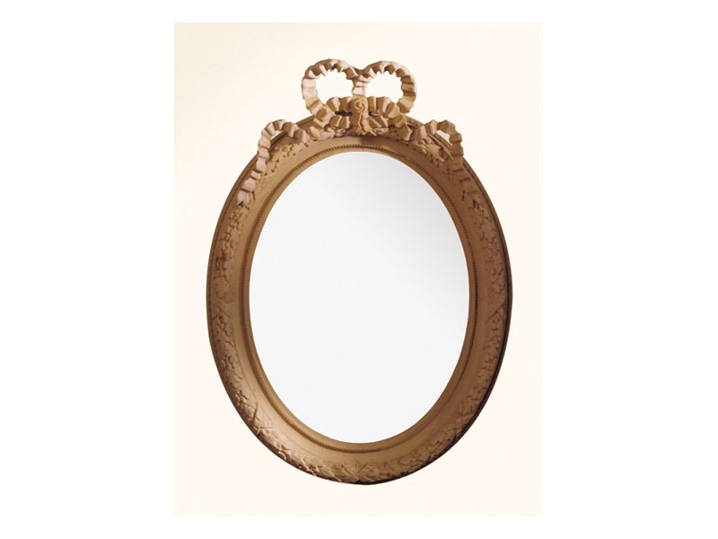 Wall Mirror art. 103, Miroir avec cadre en bois, Style Louis XVI