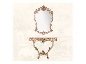 Wall Mirror art. 127, Miroir de style Louis XV, pour les entrées et salles de séjour