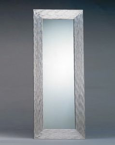 Art. 20303, Miroir rectangulaire avec cadre en argent