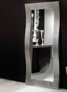 Art. 20712, Miroir rectangulaire avec cadre ondul
