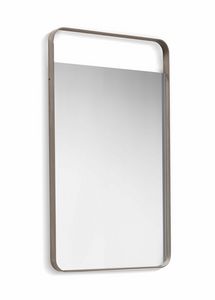Elvis miroir, Miroir rectangulaire avec cadre en aluminium