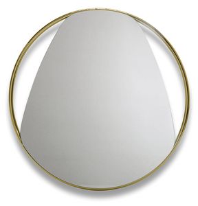 Frame G, Miroir rond avec cadre en métal