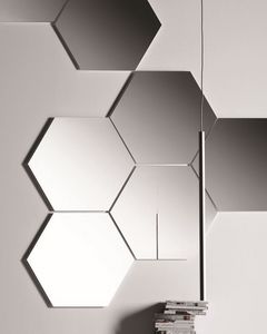 Geometrika hexagonale, Miroirs hexagonaux modulaires, sans cadre