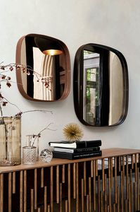 VEGA, Miroirs avec cadres en cuir