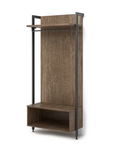 Art. 31039 Armoire � b�ti avec porte-bagages, Armoire avec porte-valise pour h�tels