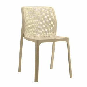 Barre empilable anti UV et chaises de cuisine de jardin NET - SN708PP, Chaise empilable en polypropylne rsistant