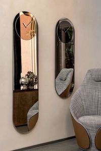 TIMELESS, Miroirs avec horloge  miroir