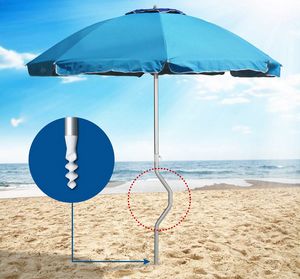 Girafacile parapluie brevet  GF22ALUV, Parapluie en aluminium, rsistant au vent, pour plages