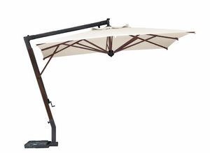 Par 3040, Parasol rectangulaire en porte--faux en bois