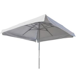 Parapluie central poteau piscine jardin Marte  MA300UFR, Parapluie avec lattes anti-vent renforces