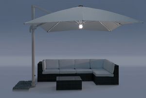 UM Cagliari Light, Parapluie en aluminium avec un tissu impermable  l'eau