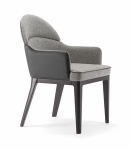 ASTON ARMCHAIR 062 PO, Petit fauteuil  dossier arrondi