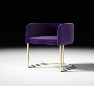 C-Chair Art. ECC002, Chaise  dossier bas