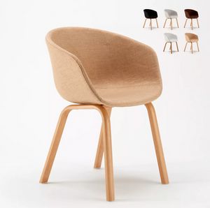 Chaise bureau Design Scandinave Komoda SK697F, Chaise rembourre confortable