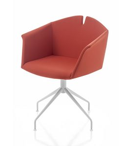 Kuad, Fauteuil  base de chevalet, mme avec des roulettes