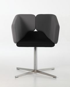 Mixx x-foot, Chaise pivotante, design contemporain, pour un usage rsidentiel ou htel et restaurant