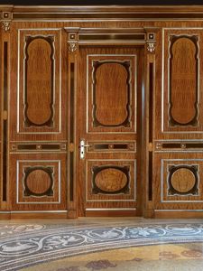 Villa d' Este seule porte, Personnalisable porte sculpte dans le style classique de luxe