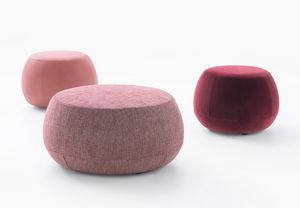 Acqua, Pouf rond aux formes sinueuses