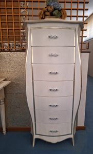 Art. 190, Grand pas de tiroirs laqu�es blanches