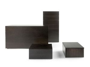 Zeno Chest of 7 drawers, Commode avec des lignes simples, pour chambre moderne